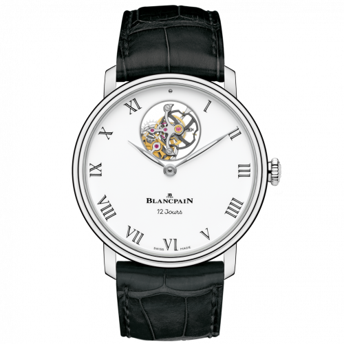 Villeret Tourbillon Volant Une Minute 12 Jours Platinum