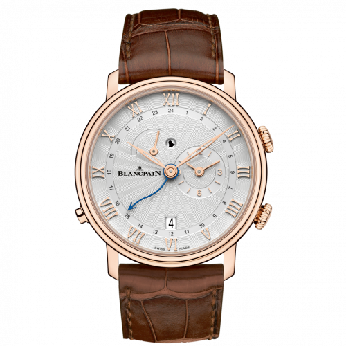 Villeret Réveil GMT Red Gold / Opalin
