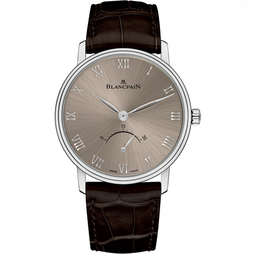 Villeret Ultraplate Seconde Rétrograde White Gold / Grey