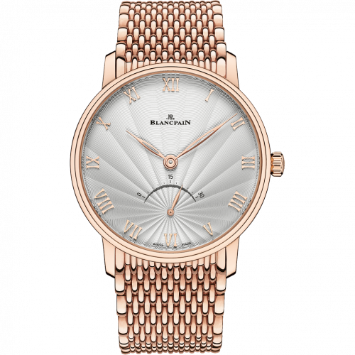 Villeret Ultraplate Seconde Rétrograde Red Gold / Opalin Flinqué / Bracelet