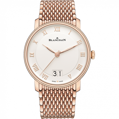 Villeret Grande Date Red Gold / Opalin / Bracelet