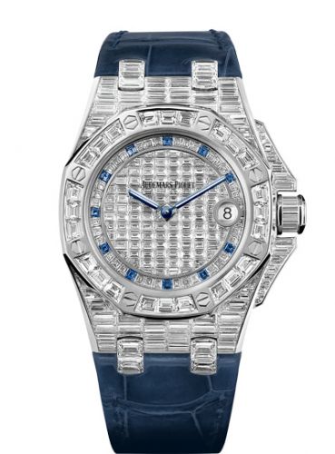 Royal Oak OffShore 67543 Lady Quartz Sapphire Hour