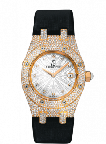 Royal Oak 67605 Pink Gold / Diamond / MOP / Strap