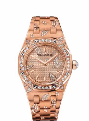 Royal Oak 67616 Pink Gold / Pink / Leaves
