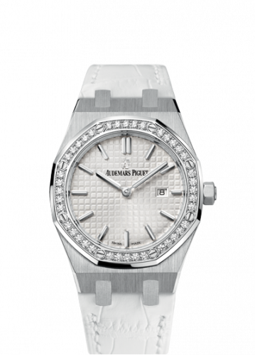 Royal Oak 67651 Quartz Stainless Steel / Silver / Strap