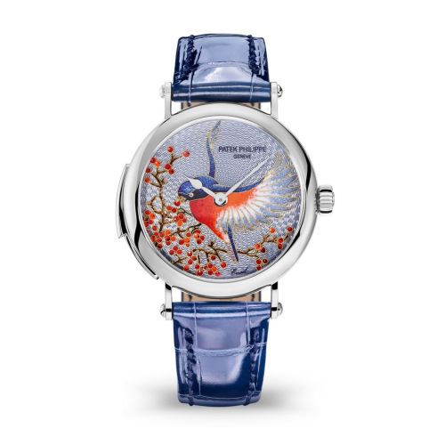 Minute Repeater 7000 White Gold Bird