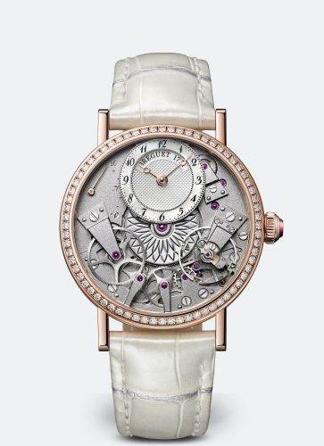 Tradition Dame 7038 Automatique Rose Gold / Diamond /  MOP