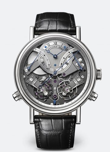 Tradition 7077 Chronographe Indépendant White Gold