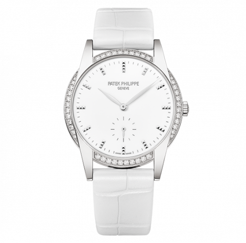 Calatrava 7122 White Gold / White