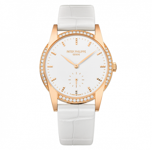 Calatrava 7122 Rose Gold / White
