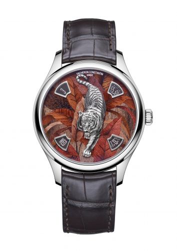 Les Cabinotiers Majestic Tiger White Gold / Red Wood