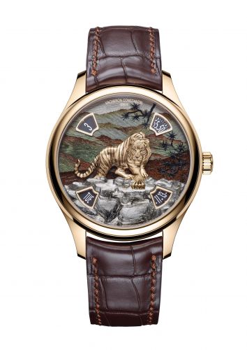 Les Cabinotiers Les Cabinotiers Imperial Tiger Pink Gold / Green Wood