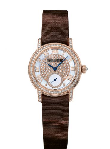 Jules Audemars Small Seconds Pink Gold / Diamond / MOP d'Occasion