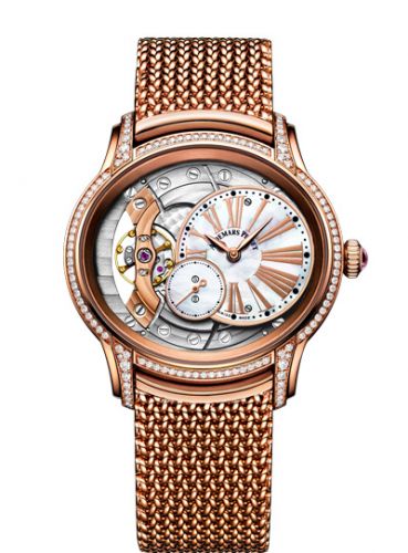 Millenary Hand-wound Pink Gold / Mother of Pearl / Bracelet d'Occasion