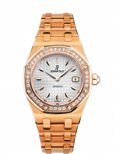 Royal Oak Selfwinding 77321 Pink Gold / Diamond / Silver / Bracelet