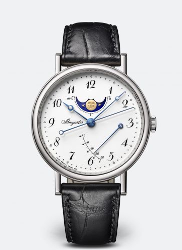 Classique 7787 Moonphase White Gold / Grand Feu Enamel d'Occasion