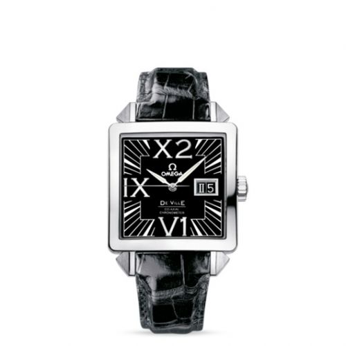 De Ville X2 Co-Axial 35 Big Date Co-Axial Stainless Steel / Black