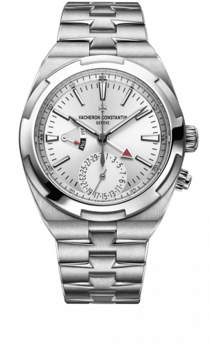 Overseas Dual Time Stainless Steel / Silver