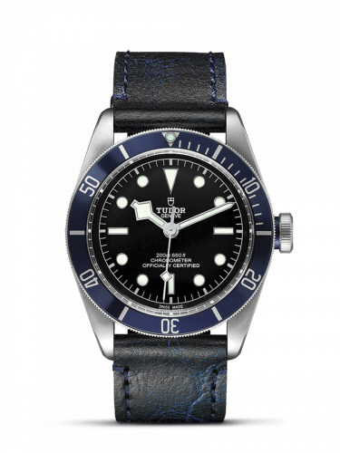 Heritage Black Bay Blue Manufacture / Strap