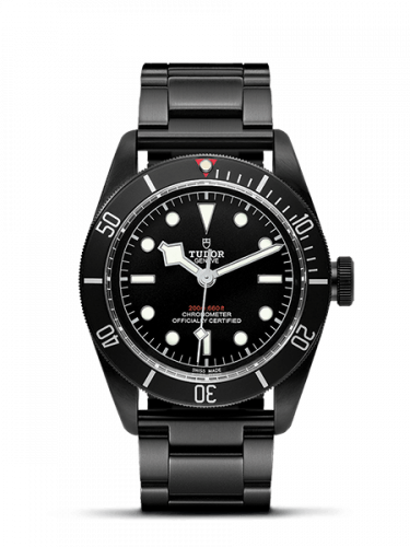 Heritage Black Bay Black Dark / Straight End Bracelet