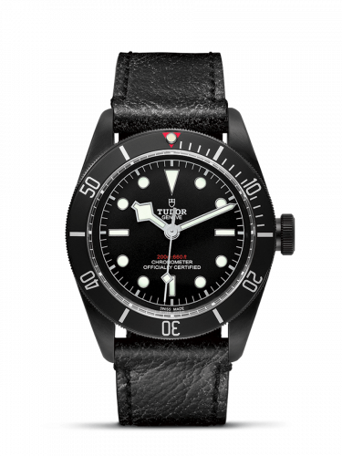 Heritage Black Bay Black Dark / Strap
