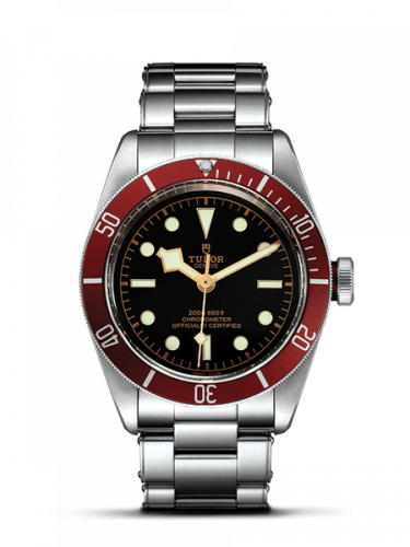 Heritage Black Bay Red Manufacture / Bracelet
