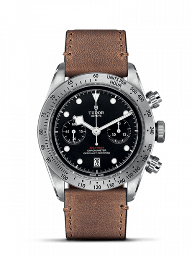 Heritage Black Bay Black Chronograph / Strap