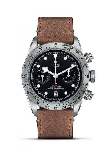 Heritage Black Bay Black Chronograph / Strap