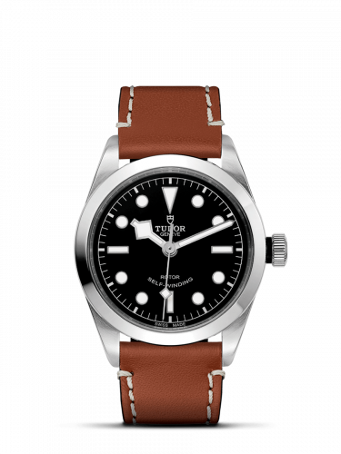 Heritage Black Bay 36 Stainless Steel / Black / Strap