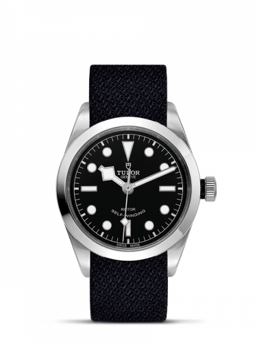Heritage Black Bay 36 Stainless Steel / Black / Fabric