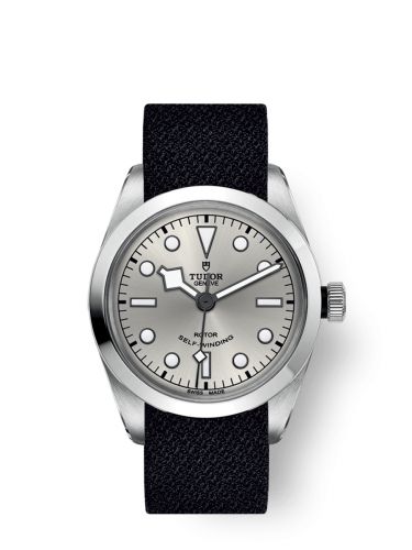 Heritage Black Bay 36 Stainless Steel / Silver / Fabric