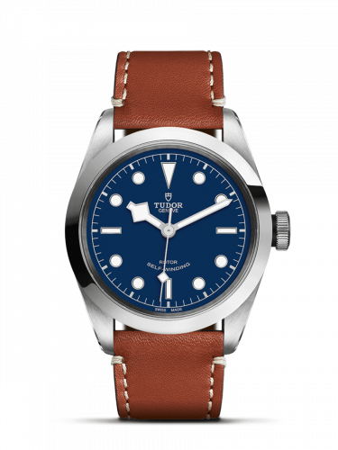 Heritage Black Bay 41 Blue / Strap