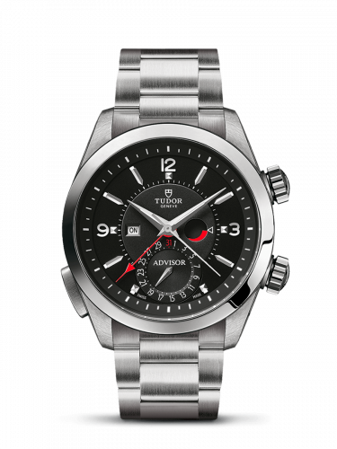 Heritage Advisor Stainless Steel / TItanium / Black / Bracelet