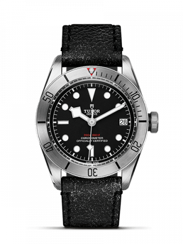 Heritage Black Bay Steel Manufacture / Strap
