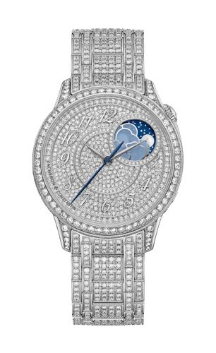 Égérie Moonphase 37 White Gold / Diamond / Diamond / Bracelet