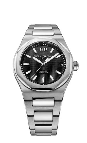 Laureato 42 Automatic Stainless Steel / Black