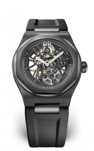 Laureato 42 Automatic Skeleton Ceramic / Rubber