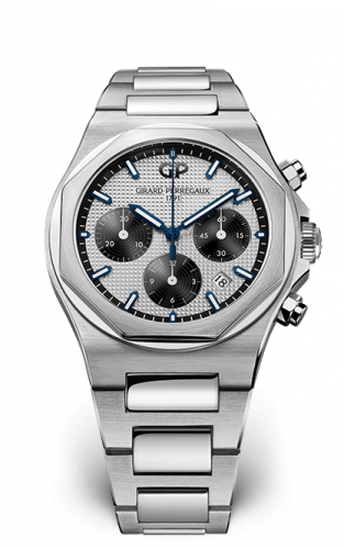 Laureato 42 Chronograph Stainless Steel / Silver Panda / Bracelet