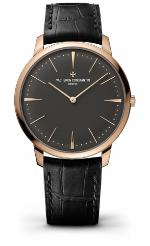 Patrimony Contemporaine 40 Manual-Winding Pink Gold / Anthracite