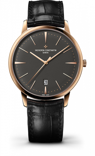 Patrimony Contemporaine Self-Winding Pink Gold/ Anthracite