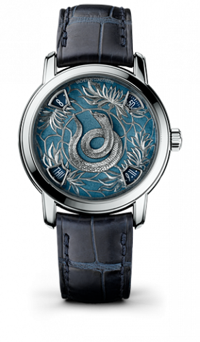 Métiers d'Art The Legend of the Chinese Zodiac Year of the Snake Platinum