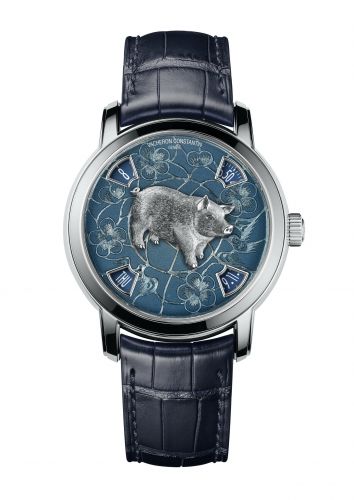 Métiers d'Art The Legend of the Chinese Zodiac Year of the Pig Platinum
