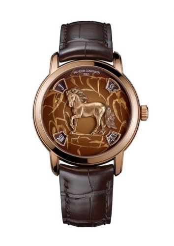 Métiers d'Art The Legend of the Chinese Zodiac Year of the Horse Pink Gold
