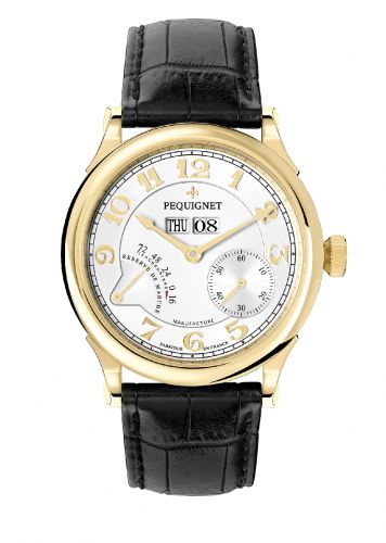Paris Royal Yellow Gold / Black Strap