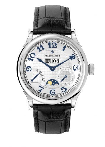 Paris Royal Moonphase Blue Numerals / Black Strap
