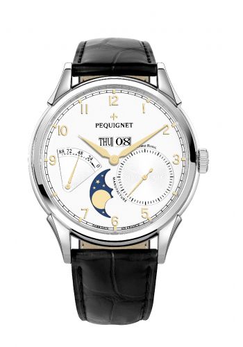 Royale Grand Sport Moonphase Gilt Numerals / Black Strap