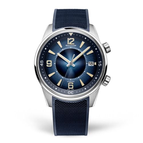 Polaris Automatic Stainless Steel / Vintage Blue / Rubber