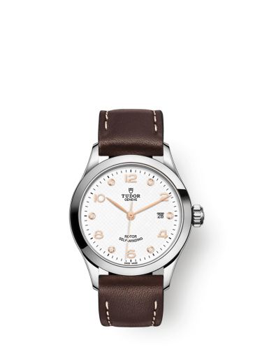 1926 28 Stainless Steel / White - Diamond / Strap