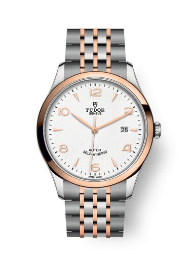 1926 41 Stainless Steel / Rose Gold / White
