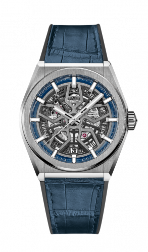 Defy Classic Titanium / Skeleton / Alligator